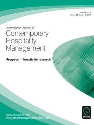 International Journal of Contemporary Hospitality Management Volume 26